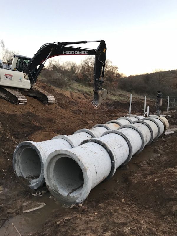 Adalar Muflu Beton Boru Halkaları